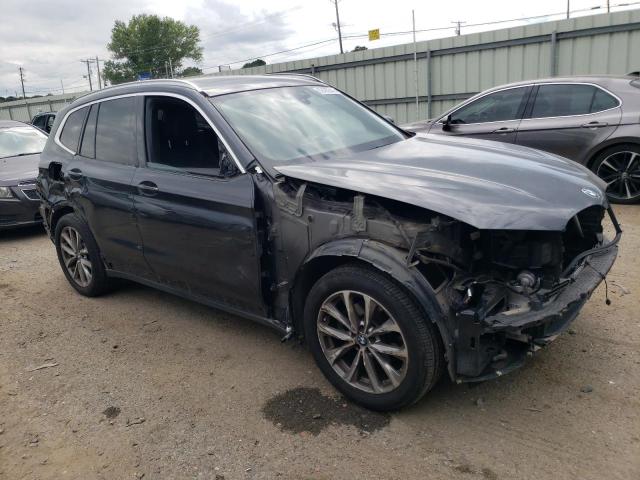 5UXTR7C54KLE98273 - 2019 BMW X3 SDRIVE30I Сұр фото 4