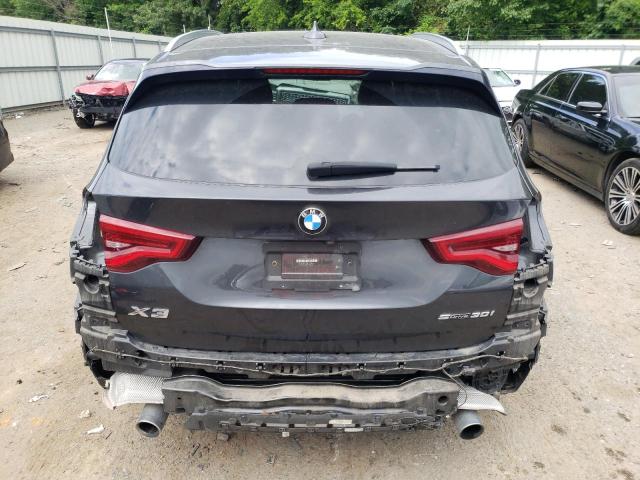 5UXTR7C54KLE98273 - 2019 BMW X3 SDRIVE30I Сұр фото 6