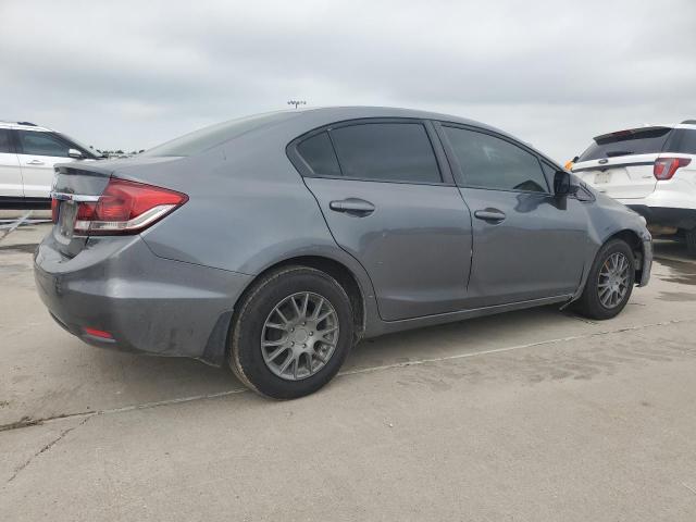 19XFB2F50DE225874 - 2013 HONDA CIVIC LX GRAY photo 3