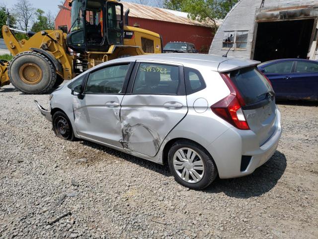 3HGGK5H52FM779804 - 2015 HONDA FIT LX SILVER photo 2