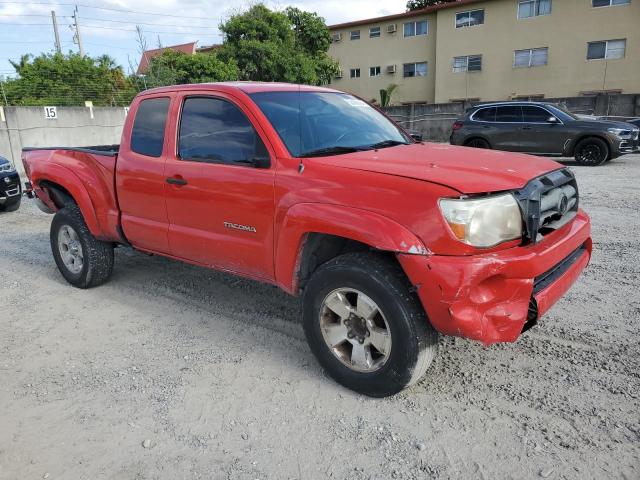 5TETX62N56Z282598 - 2006 TOYOTA TACOMA PRERUNNER ACCESS CAB RED photo 4