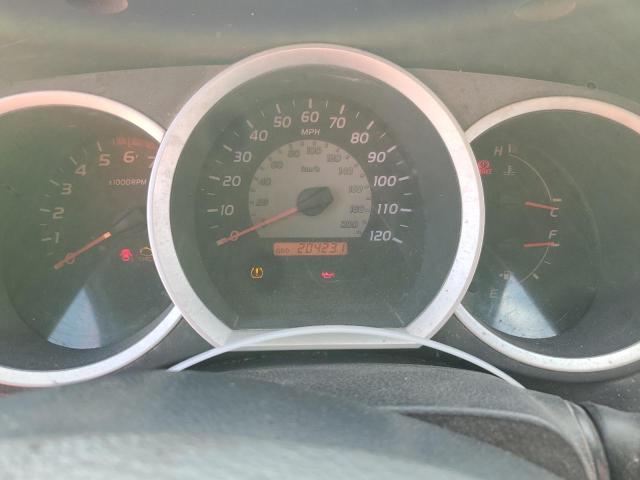 5TETX62N56Z282598 - 2006 TOYOTA TACOMA PRERUNNER ACCESS CAB RED photo 9