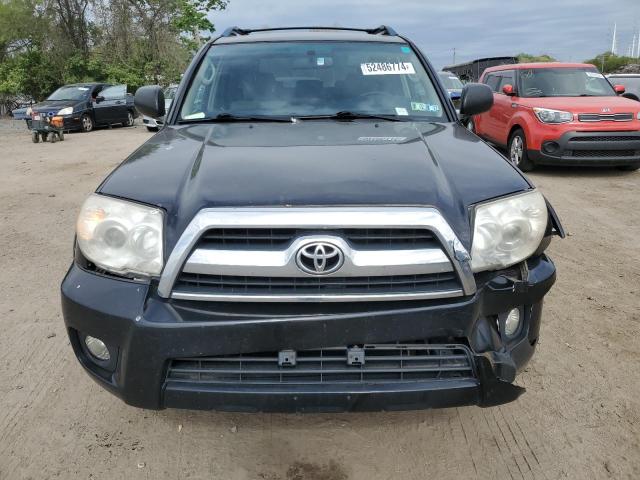 JTEBU14R878080098 - 2007 TOYOTA 4RUNNER SR5 BLACK photo 5