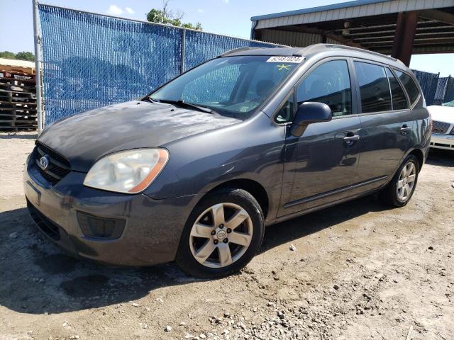 KNAFG526287186578 - 2008 KIA RONDO LX GRAY photo 1