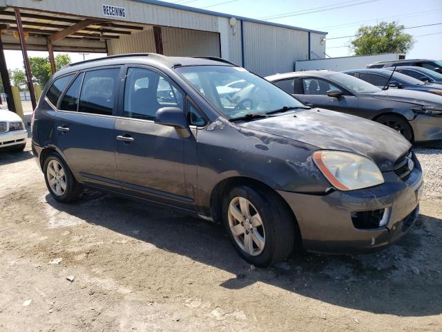 KNAFG526287186578 - 2008 KIA RONDO LX GRAY photo 4