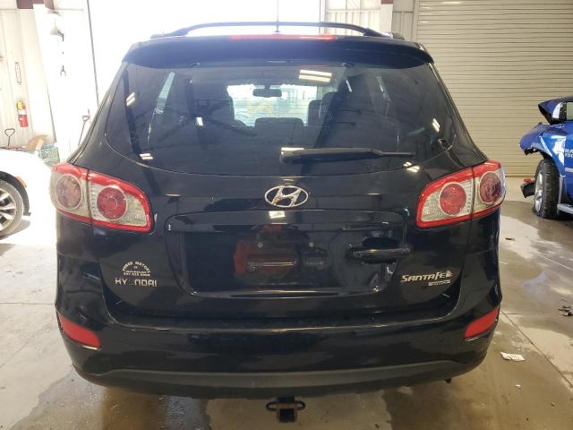 5XYZHDAG9BG077188 - 2011 HYUNDAI SANTA FE SE BLACK photo 6