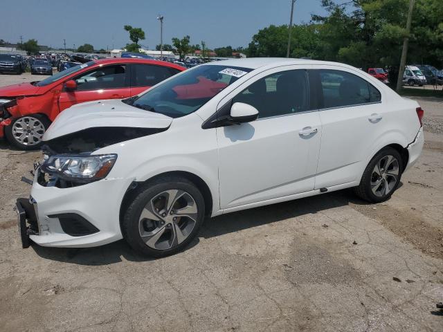 1G1JF5SB8K4127047 - 2019 CHEVROLET SONIC PREMIER WHITE photo 1