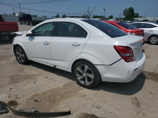 1G1JF5SB8K4127047 - 2019 CHEVROLET SONIC PREMIER WHITE photo 2