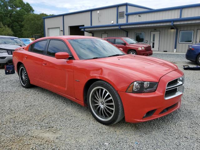 2C3CDXCT6EH282748 - 2014 DODGE CHARGER R/T RED photo 4
