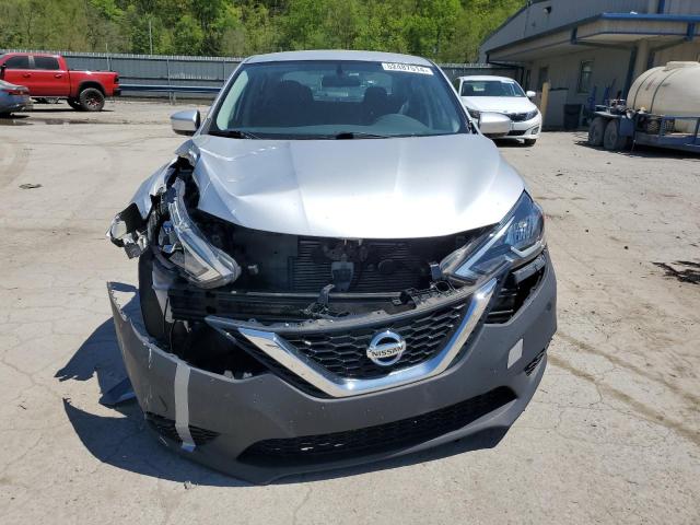 3N1AB7AP0GY325270 - 2016 NISSAN SENTRA S SILVER photo 5