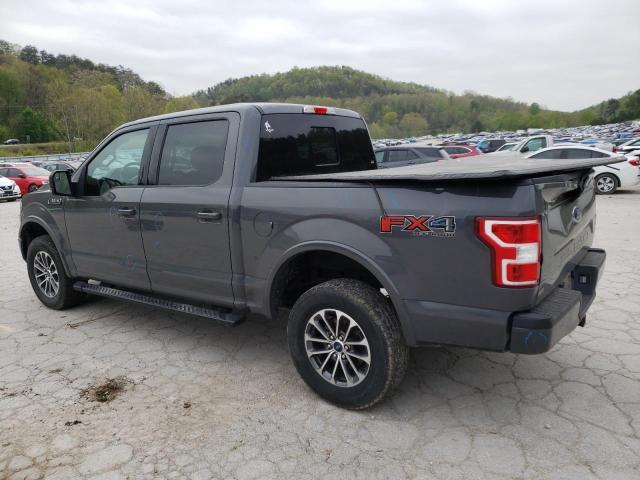 1FTEW1E53LFB85113 - 2020 FORD F150 SUPERCREW GRAY photo 2