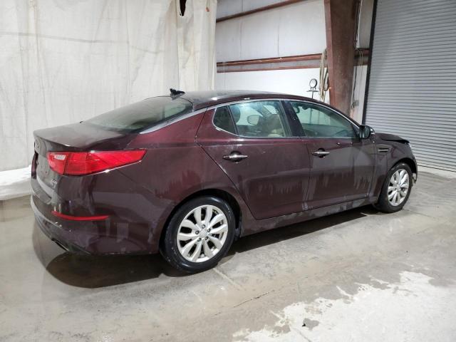 5XXGN4A70EG295299 - 2014 KIA OPTIMA EX BURGUNDY photo 3