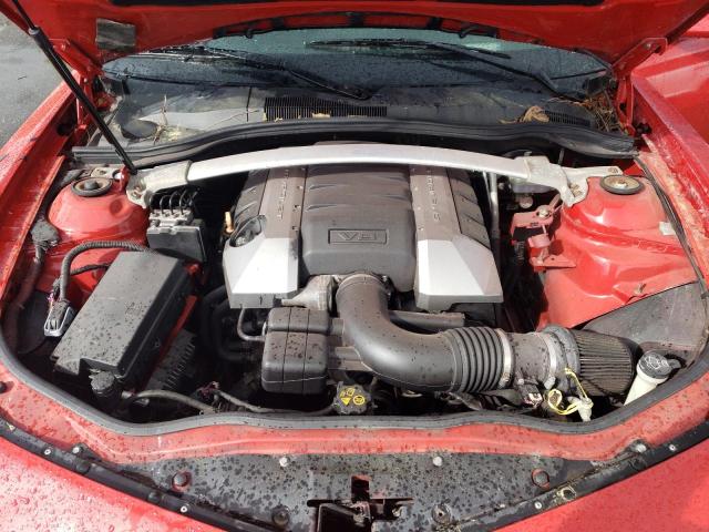 2G1FA1E3XC9133772 - 2012 CHEVROLET CAMARO LS 红色 照片 11