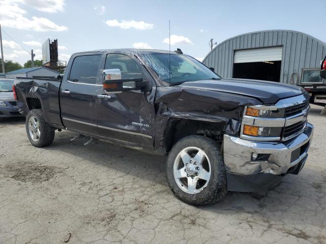 1GC1KWEG5FF587079 - 2015 CHEVROLET SILVERADO K2500 HEAVY DUTY LTZ GRAY photo 4