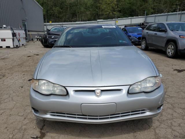 2G1WX12K2Y9309604 - 2000 CHEVROLET MONTE CARL SS SILVER photo 5