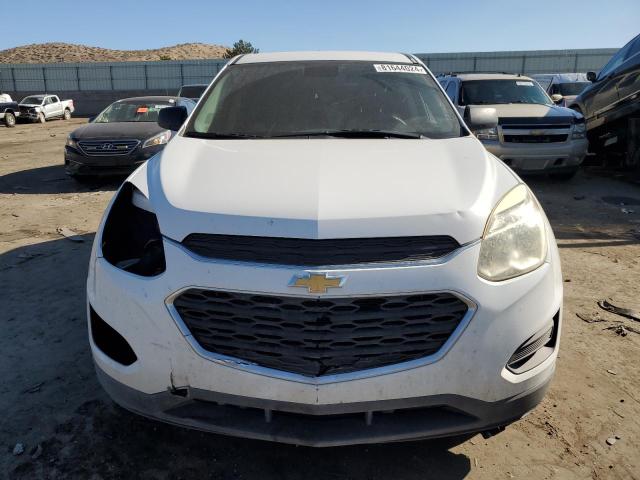 2GNFLEEKXG6207285 - 2016 CHEVROLET EQUINOX LS WHITE photo 5