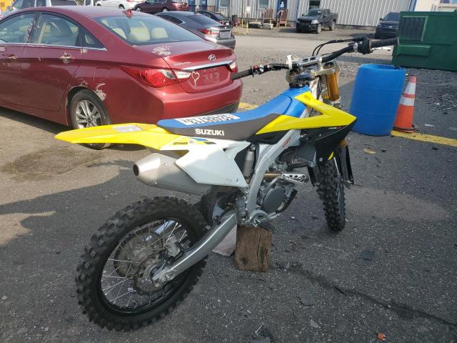 JS1EC11C3M7100290 - 2021 SUZUKI RM-Z250 YELLOW photo 4