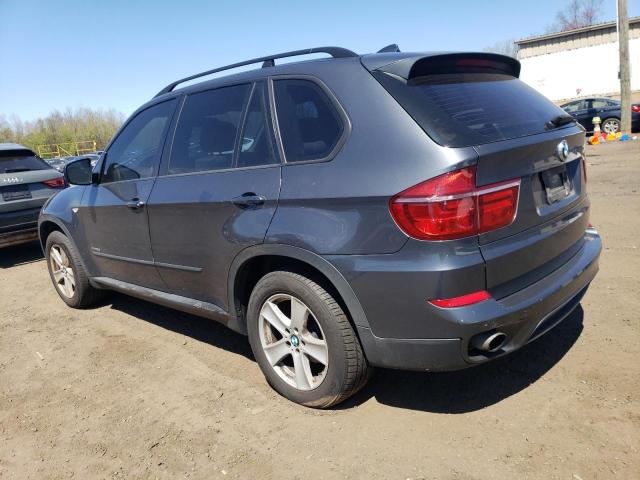 5UXZV4C5XD0G50498 - 2013 BMW X5 XDRIVE35I GRAY photo 2