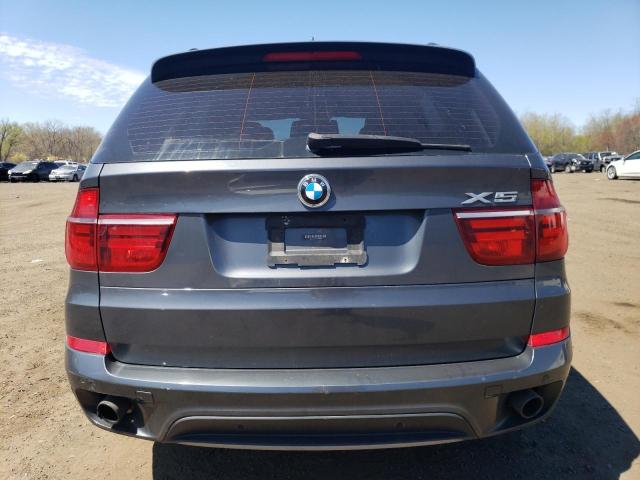 5UXZV4C5XD0G50498 - 2013 BMW X5 XDRIVE35I GRAY photo 6