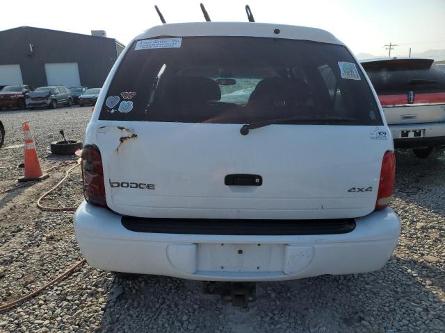 1B4HS28NXYF208580 - 2000 DODGE DURANGO WHITE photo 6