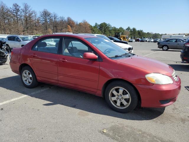 2T1BR38E43C135928 - 2003 TOYOTA COROLLA CE RED photo 4