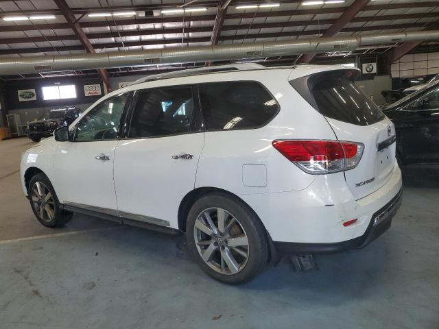 5N1AR2MMXEC675357 - 2014 NISSAN PATHFINDER S WHITE photo 2