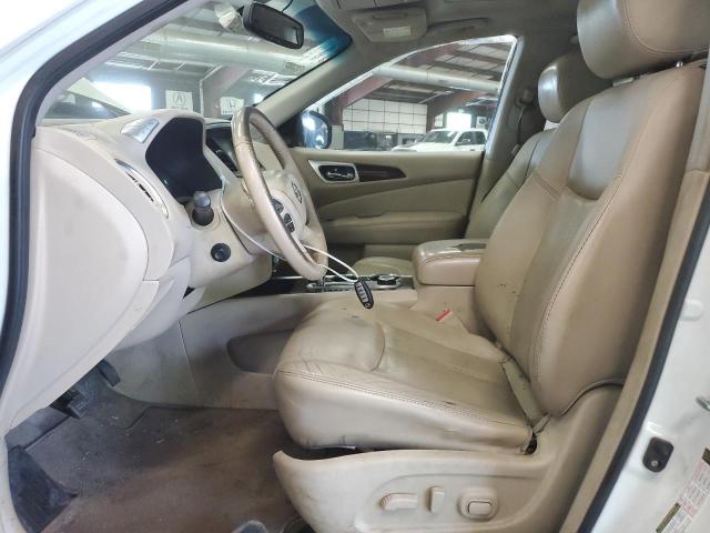 5N1AR2MMXEC675357 - 2014 NISSAN PATHFINDER S WHITE photo 7