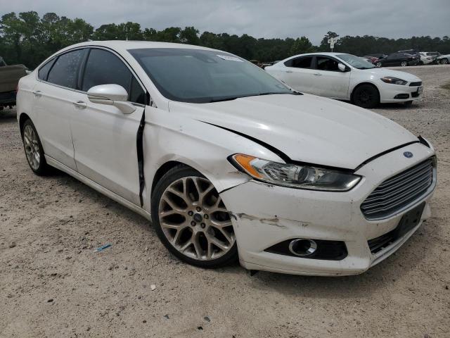 3FA6P0K99DR368366 - 2013 FORD FUSION TITANIUM WHITE photo 4