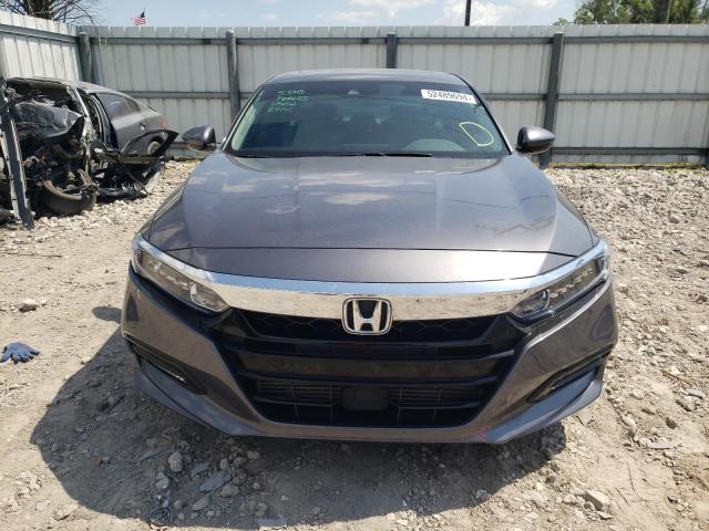 1HGCV1F56JA040233 - 2018 HONDA ACCORD EXL GRAY photo 5