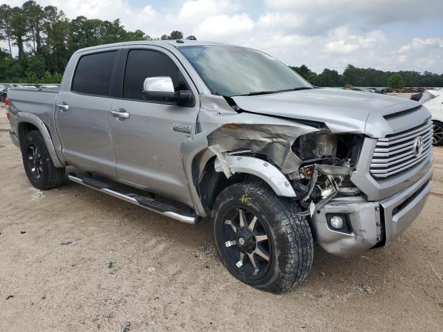 5TFAW5F17EX360171 - 2014 TOYOTA TUNDRA CREWMAX PLATINUM Silber Foto 4