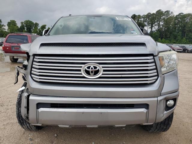 5TFAW5F17EX360171 - 2014 TOYOTA TUNDRA CREWMAX PLATINUM Silber Foto 5