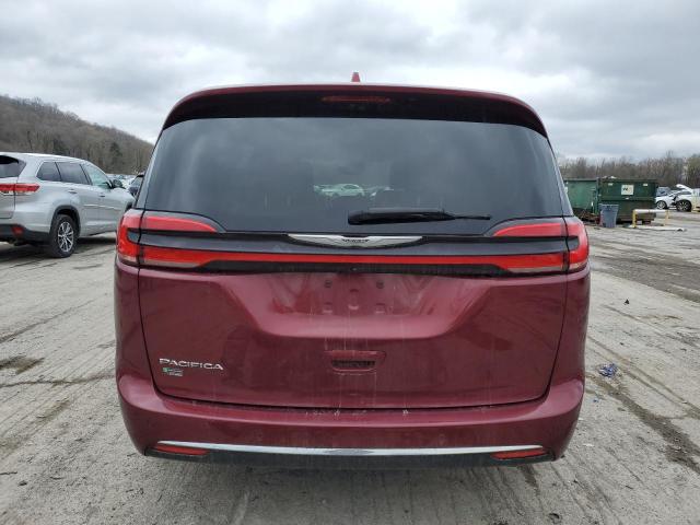 2C4RC1BG9MR531241 - 2021 CHRYSLER PACIFICA TOURING L BURGUNDY photo 6