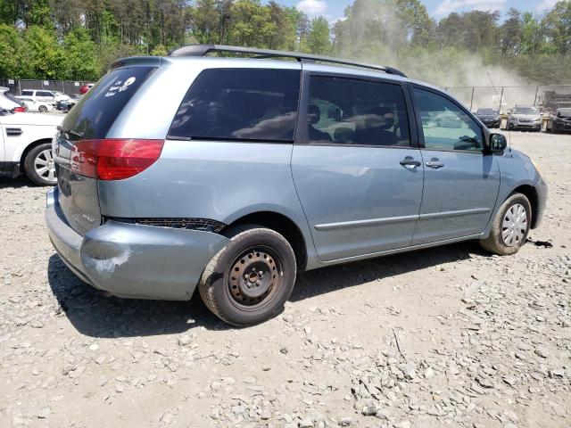 5TDZA23C25S229290 - 2005 TOYOTA SIENNA CE BLUE photo 3