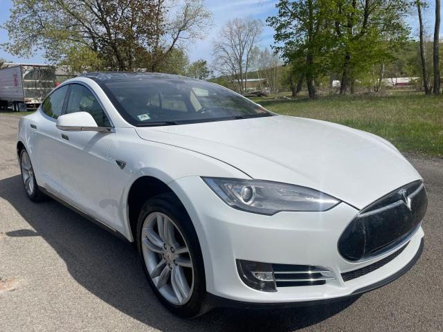 5YJSA1CP7DFP07883 - 2013 TESLA MODEL S Սպիտակ լուսանկար 1