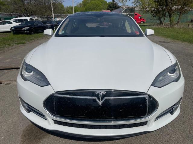 5YJSA1CP7DFP07883 - 2013 TESLA MODEL S Սպիտակ լուսանկար 5