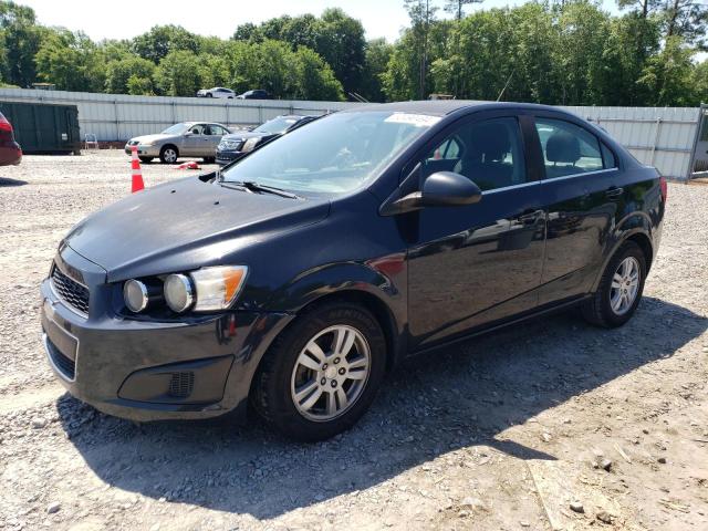 1G1JC5SH3E4140225 - 2014 CHEVROLET SONIC LT BLACK photo 1