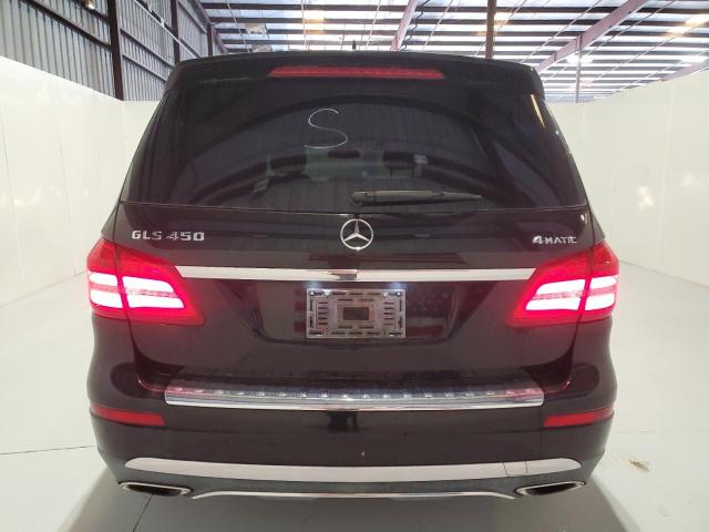 4JGDF6EE4HA756441 - 2017 MERCEDES-BENZ GLS 450 4MATIC BLACK photo 6