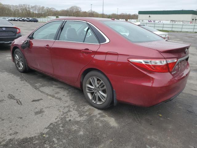 4T1BD1FK5FU164806 - 2015 TOYOTA CAMRY HYBRID RED photo 2