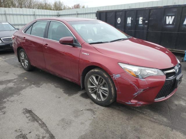 4T1BD1FK5FU164806 - 2015 TOYOTA CAMRY HYBRID RED photo 4