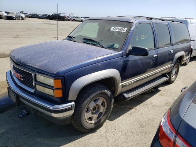 1GKFK16R1WJ736016 - 1998 GMC SUBURBAN K1500 BLUE photo 1