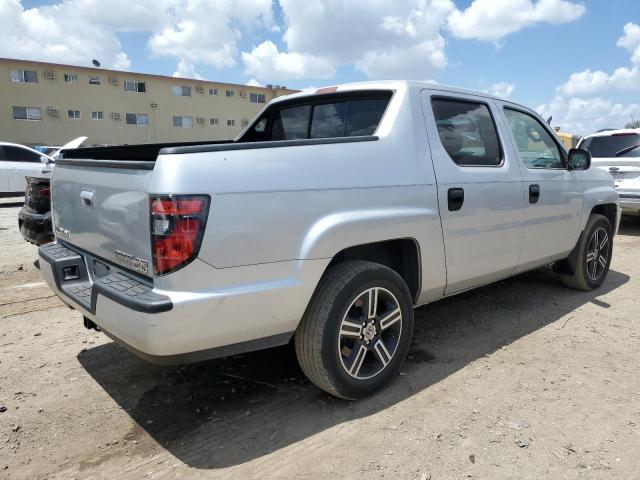 5FPYK1F70DB012185 - 2013 HONDA RIDGELINE SPORT SILVER photo 3