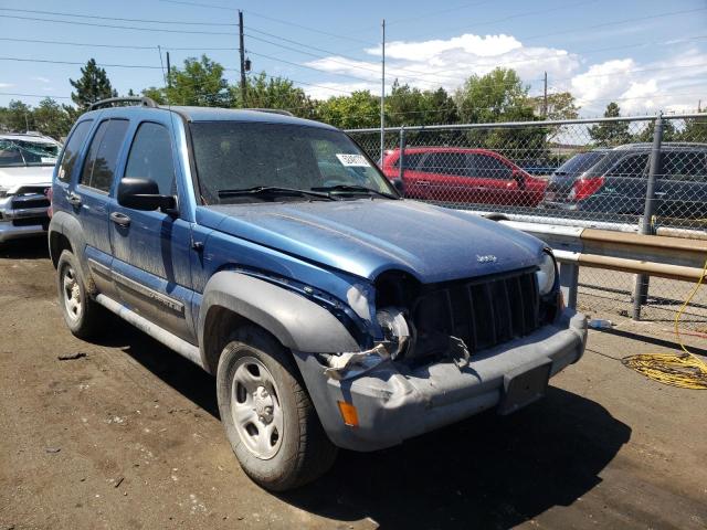 1J4GL48K66W265105 - 2006 JEEP RUBICON UL SPORT BLUE photo 1