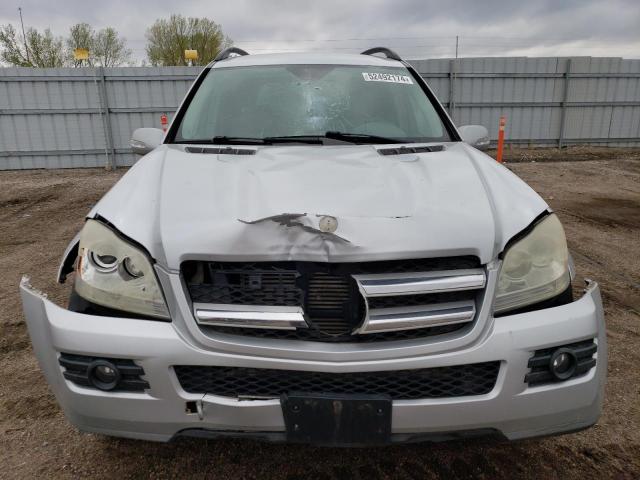 4JGBF22E78A332885 - 2008 MERCEDES-BENZ GL 320 CDI SILVER photo 5