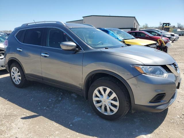 JN8AT2MVXGW134393 - 2016 NISSAN ROGUE S GRAY photo 4