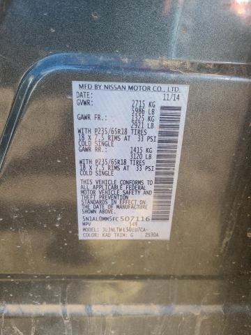 5N1AL0MM5FC507116 - 2015 ASTON MARTIN DB7 VOL GRAY photo 13