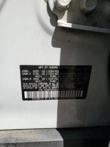 4S4BTGPD4L3187047 - 2020 SUBARU OUTBACK TOURING LDL თეთრი ფოტო 13