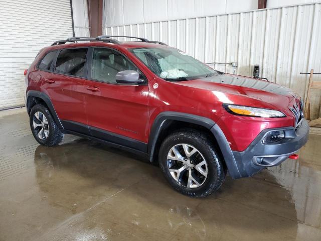 1C4PJMBB8EW161587 - 2014 JEEP CHEROKEE TRAILHAWK 勃艮第红 照片 4