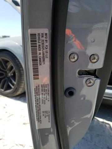 2C3CDZFJXMH509671 - 2021 DODGE CHALLENGER R/T SCAT PACK GRAY photo 12