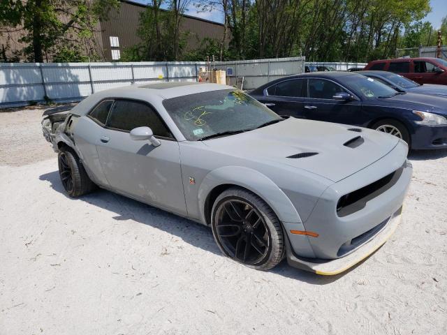 2C3CDZFJXMH509671 - 2021 DODGE CHALLENGER R/T SCAT PACK GRAY photo 4