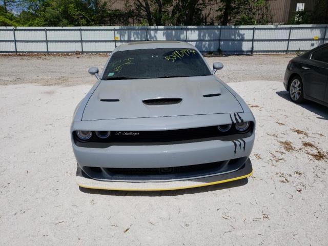 2C3CDZFJXMH509671 - 2021 DODGE CHALLENGER R/T SCAT PACK GRAY photo 5